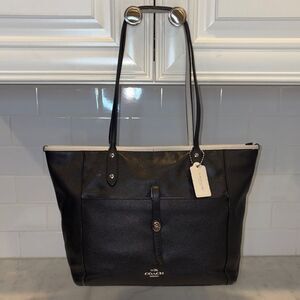 Coach Bag Purse Handbag Pocketbook Leather City Market Large Carry All Tote Bag